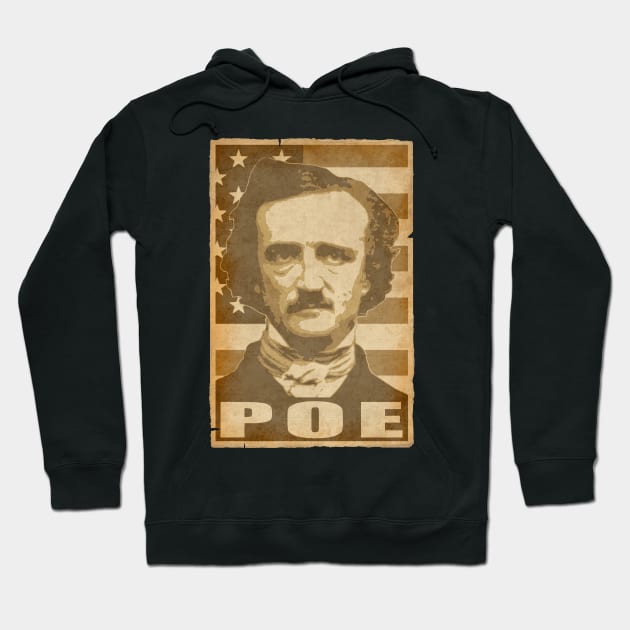 Edgar Allan Poe Politica Propaganda Pop Art Hoodie by Nerd_art